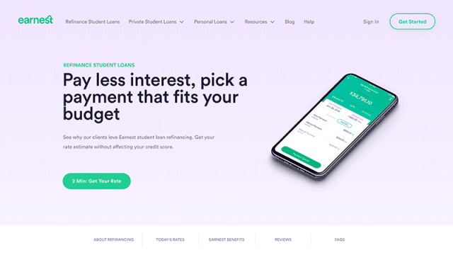 Earnest Student Loan Refinancing Review